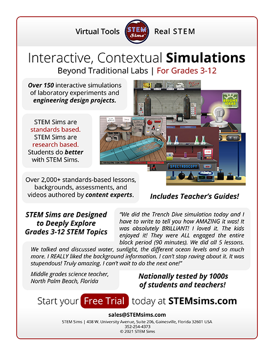 STEM Sims Brochure